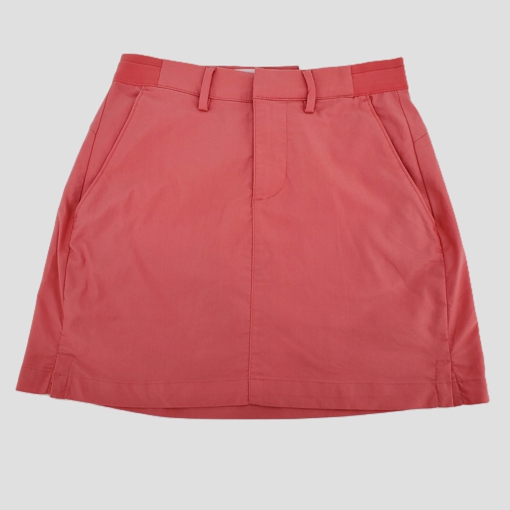 Walter Hagen Womens 2 Golf Skort Stretch UPF 50+‎ Wrinkle Resistant Pink Rouge
